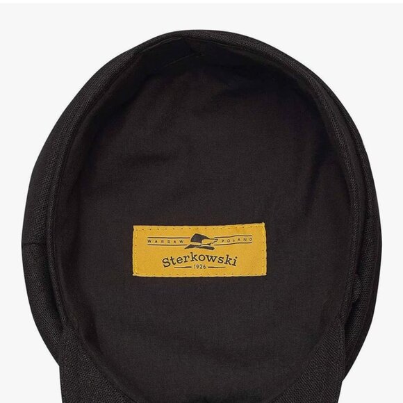Sterkowski Model Pireus | 100% Linen Breton Cap for Men and Women | Traditional - Picture 3 of 5